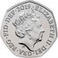 UK 50 Pence (Athlete) ∙ELIZABETH II∙D∙G∙REG∙F∙D∙50 PENCE∙2019 J.C coin obverse