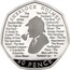 UK 50 Pence Sherlock Holmes 2019 Proof SHERLOCK HOLMES THE HOUND OF THE BASKERVILLES ♦ THE SIGN OF THE FOUR ♦ A STUDY IN SCARLET ♦ THE VALLEY OF FEAR ♦ THE SPECKLED BAND ♦ THE RED- HEADED LEAGUE ♦ A SCANDAL IN BOHEMIA ♦ SILVER BLAZE ♦ THE FINAL PROBLEM ♦ THE BLUE CARBUNCLE ♦ THE MUSGRAVE RITUAL ♦ THE EMPTY HOUSE ♦ THE DANCING MEN ♦ THE SIX NAPOLEONS ♦ THE BRUCE- PARTINGTON PLANS ♦ THE MAN WITH THE TWISTED LIP ♦ SR 50 PENCE coin reverse