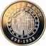 Luxembourg 500 Francs 1300 Years of Echternach 1998 (qp) Proof KM# 73 ECHTERNACH 698-1998 SOPIDIEP T ERNACENSIS + coin reverse