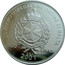 Malta 500 Liras Poseidon 2001 SOVRANO OSPEDALIERO ORDINE DI MALTA KNIGHTS OF MALTA 500 LIRAS O.S.J. 2001 coin obverse