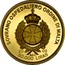 Malta 50000 Liras Inauguration of Pope 2005 Proof finish SOVRANO OSPEDALIERO ORDINE DI MALTA KNIGHTS OF MALTA 2005 50.000 LIRAS O.S.J. coin obverse