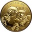 Canada 8 Dollars Pandas - A Golden Gift of Friendship 2019 FRIENDSHIP CANADA 2019 AMITIE coin reverse