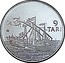 Malta 9 Tari Angelo 1978 proof X# 71 9 TARI coin reverse