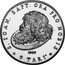 Malta 9 Tari Head of St. John the Baptist on a platter 1989 Proof, unknown in proof sets PS84/PS87 X# 143 S. IOAN. BAPT. ORA PRO NOBIS 9 TARI 1989 coin reverse
