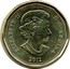 Canada Dollar Lucky Loon 2014 KM# 1587 ELIZABETH II D.G.REGINA 2012 coin obverse