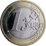 Estonia Euro Map of Estonia 2011 KM# 67 1 EURO LL coin reverse