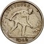 Luxembourg Franc 1946 KM# 46.1 Standard Coinage Resumed LETZEBURG A.B. 1946 coin obverse