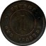 Cyprus Piastre Thin 1 1879 KM# 3.1 CYPRUS • ONE PIASTRE • 1 coin reverse