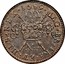 Ireland 1/2 Crown James II Gun Money 1689 Nov KM# 95 MAG∙BR∙FRA∙ET∙HIB∙REX∙1689∙ NOV: coin reverse
