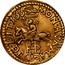 Lithuania 1/2 Ducat John II 1665 TLB KM# 54.1 MON AVR MAG DVC LIT 1665 coin reverse