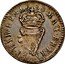 Ireland 1/2 Penny James II 1690 Proof KM# 96b 1690 MAG BR FRA ET HIB REX coin reverse