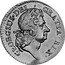 Ireland 1/2 Penny George I 1723 KM# 117.3 GEORGIUS DEI GRATIA REX coin obverse