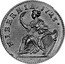 Ireland 1/2 Penny George I 1723 KM# 117.3 HIBERNIA 1723 coin reverse