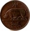Ireland 1/2 Penny 1928 KM# 2 Sterling Coinage 1/2D LEAT PINGIN PM coin reverse