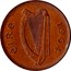 Ireland 1/2 Penny 1964 KM# 10 Republic ÉIRE 1964 coin obverse