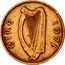 Ireland 1/2 Penny 1971 KM# 19 Decimal Coinage ÉIRE 1971 coin obverse