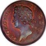 Ireland 1/2 Penny George II 1736 KM# 125a GEORGIUS II REX coin obverse