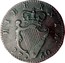 Ireland 1/2 Penny George II 1760 KM# 136 HIBERNIA 1760 coin reverse