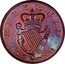 Ireland 1/2 Penny George II small letters 1736 KM# 125 HIBERNIA 1736 coin reverse