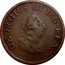 Ireland 1/2 Penny George III 1805 Restrike. Proof KM# 147.2d GEORGIUS III D∙G∙REX. coin obverse