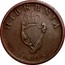 Ireland 1/2 Penny George III 1805 Restrike. Proof KM# 147.2 HIBERNIA 1805 coin reverse
