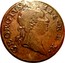 Ireland 1/2 Penny George III Long Bust Type 1769 KM# 138 GEORGIVS III REX coin obverse