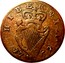 Ireland 1/2 Penny George III Long Bust Type 1769 KM# 138 HIBERNIA 17 69 coin reverse
