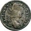 Ireland 1/2 Penny William III 1696 Reverse legend varieties exist KM# 110 GVLIELMVS III DEI GRA coin obverse