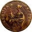 Ireland 1/2 Penny James I 1691 KM# 108 HIBERNIA 1691 coin reverse