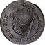 Ireland 1/2 Penny James II 1686 KM# 92a IACOBVS II DEI GRATIA coin reverse