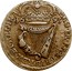 Ireland 1/2 Penny William and Mary 1693 KM# 109 MAG BR FR ET HIB REX ET REGINA 1693 coin reverse