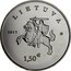 Lithuania 1.5 Euro Lithuanian Hound and Zemaitukas 2017 KM# 225 LIETUVA 2017 1,50 € coin obverse