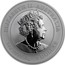 Australia 1 Dollar 6th Portrait - Year of the Mouse 2020 P Declared mintage ELIZABETH II AUSTRALIA JC 1OZ 9999 AG 1 DOLLAR coin obverse