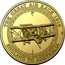 Australia 1 Dollar Vickers Vimy 2019 THE GREAT AIR RACE 1919 ENGLAND TO AUSTRALIA VICKERS VIMY CAPT. ROSS M.SMITH LT. KEITH M.SMITH SGT. WALLY H.SHIERS SGT. JIM M.BENNETT coin reverse