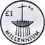 Ireland £1 Millennium Punt - Silver Pattern Strike 2000 KM# P1 £1 MILLENNIUM coin reverse