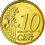Ireland 10 Euro Cent 1st map 2006 Proof KM# 35 10 EURO CENT LL coin reverse