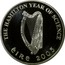 Ireland 10 Euro Sir William Rowan Hamilton 2005 Proof KM# 44 THE HAMILTON YEAR OF SCIENCE ÉIRE 2005 coin obverse