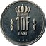 Luxembourg 10 Francs Jean Essai 1971 (fr) Essai - rare KM# E85 10F 1971 N.J.L. coin reverse