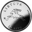 Lithuania 10 Litu Lithuanian Culture - Cinema 2014 Proof KM# 203 LIETUVA 2014 LMK 10 LITŲ coin obverse