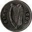 Ireland 10 Pence Small type 1999 KM# 29 ÉIRE 1999 coin obverse
