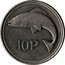 Ireland 10 Pence Small type 1999 KM# 29 10 P coin reverse