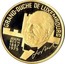 Luxembourg 100 ECU Joseph Bech 1993 Proof X# 37 GRAND - DUCHE DE LUXEMBOURG JOSEPH BECH 1887 1975 coin obverse
