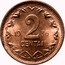 Lithuania 2 Centai 1936 KM# 80 Republic 2 CENTAI 1936 coin reverse