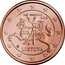 Lithuania 2 Euro Cent Vytis 2015 LMK KM# 206 2015 LIETUVA coin obverse