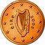 Ireland 2 Euro Cent Harp 2008 KM# 33 ÉIRE 2002 coin obverse