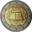 Ireland 2 Euro Treaty of Rome 2007 KM# 53 CONRADH NA RÓIMHE 50 BLIAIN AN EORAIP ÉIRE 2007 coin obverse