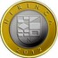 Lithuania 2 Litai Neringa 2012 KM# 185.1 NERINGA 2012 coin reverse