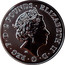 UK 2 Pounds The Royal Arms - Colored 2019 2 POUNDS ELIZABETH II D G REG F D coin obverse