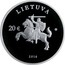 Lithuania 20 Euro 25 years Membership of Lithuania to the United Nations 2016 Proof KM# 223 LIETUVA 20 € 2016 coin obverse