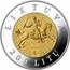 Lithuania 200 Litu 50th anniversary of the crowning of Mindaugas 2003 Proof KM# 136 LIETUVA 200 LITŲ MMIII LMK coin obverse